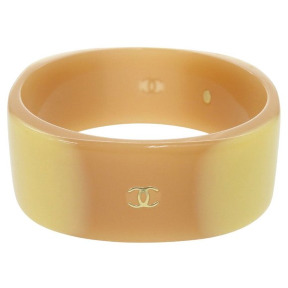 Chanel Coco Mark Beige Plastic bracelet - Picture 1 of 7